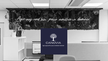 Canovia logo