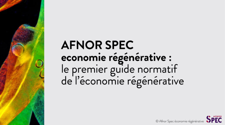 ES AFNOR économie régénérative 1