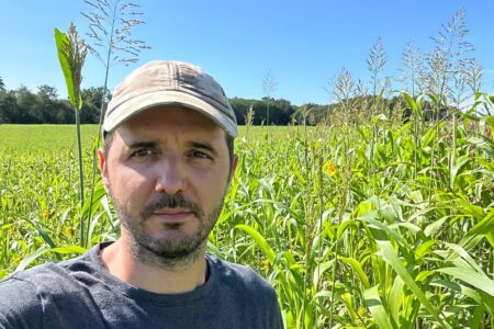 Stéphane... un pionnier en agroécologie